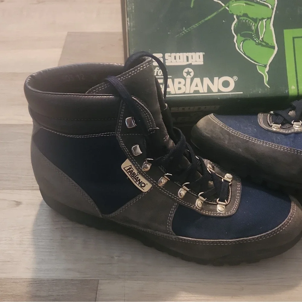 made in italy leather Scarpa For Fabiano Vintage Boots Size 12